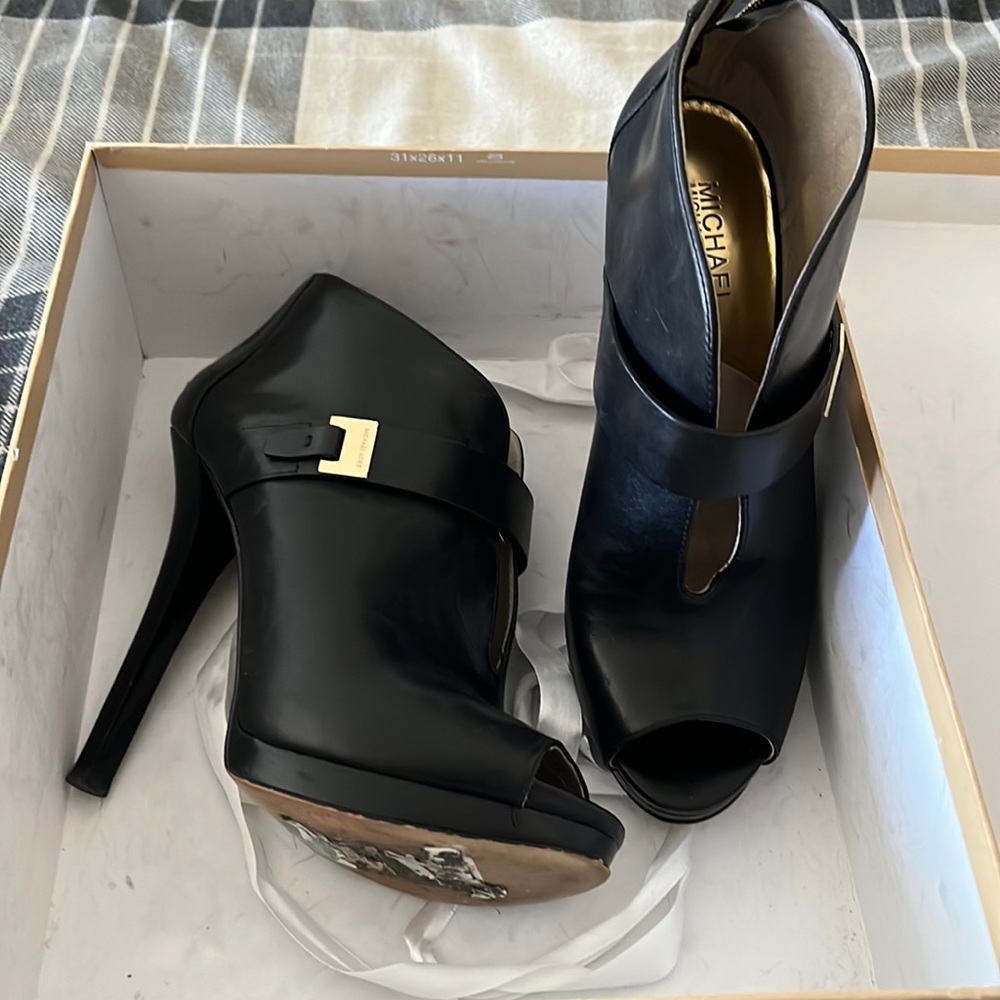Michael Kors high heel booties